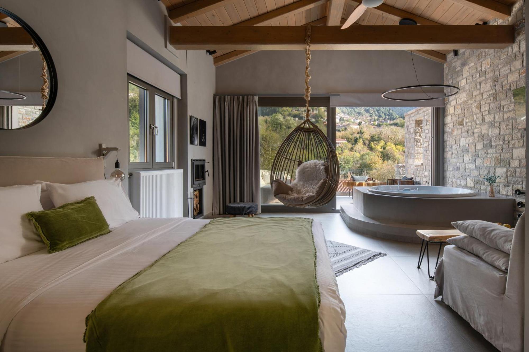 Evora Luxury Suites Mega Chorio Exterior foto