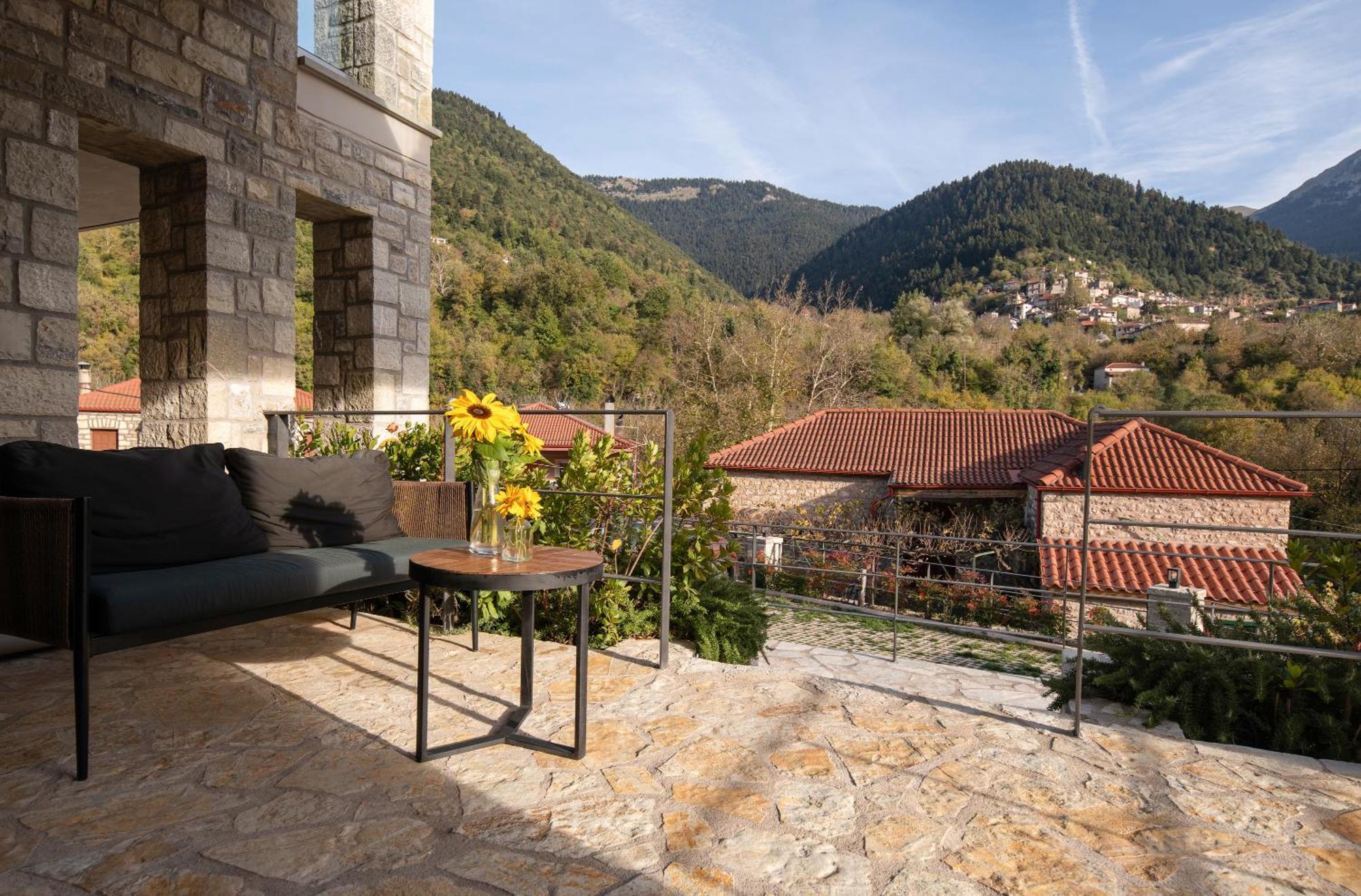Evora Luxury Suites Mega Chorio Exterior foto