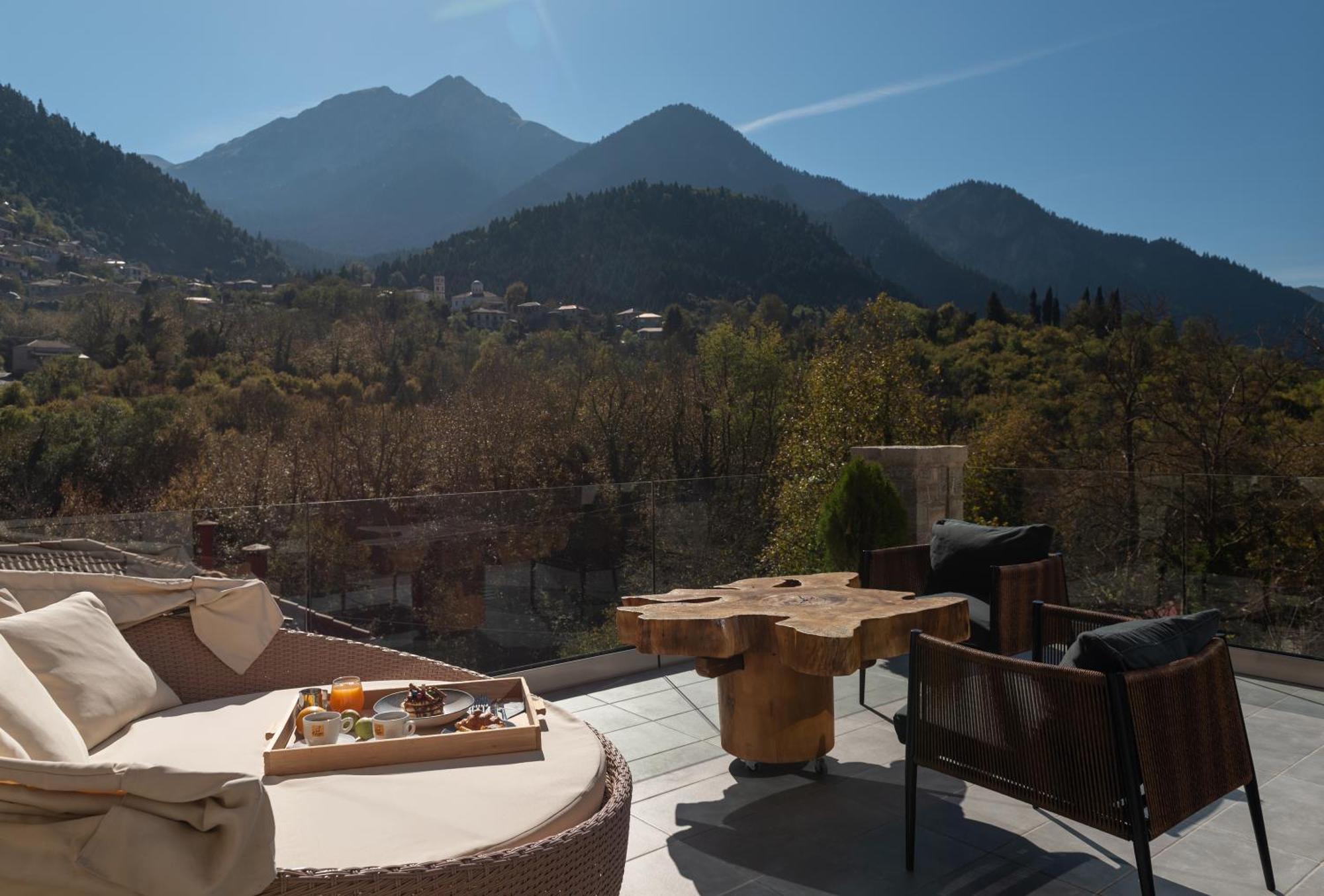 Evora Luxury Suites Mega Chorio Exterior foto